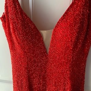 Red Sherri Hill Prom Dress!!